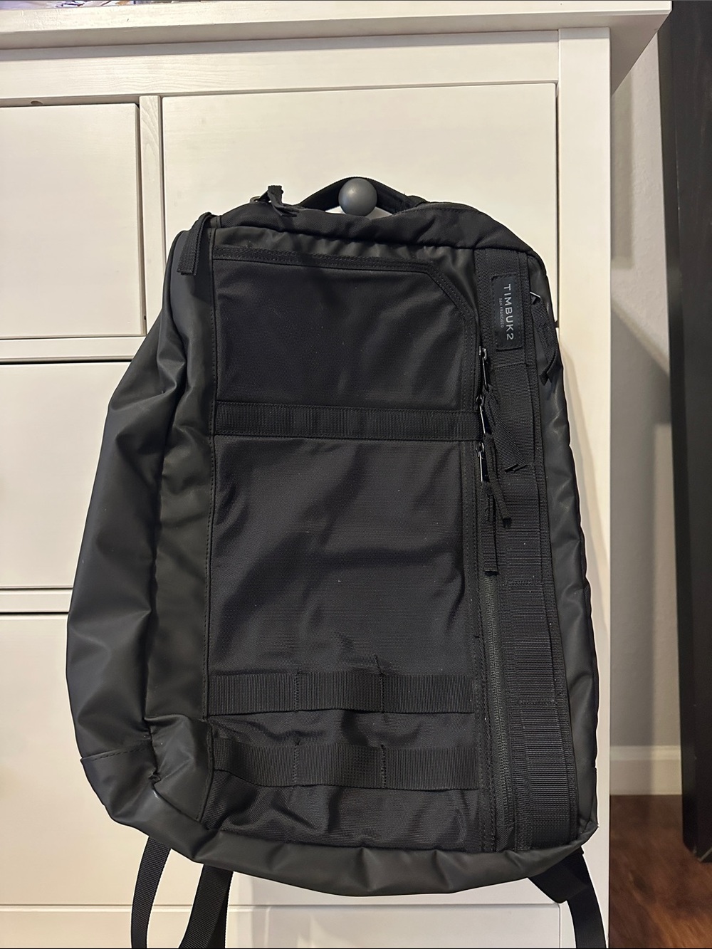 Timbuk2 Black Men's Backpack with Vertical Zip Panel